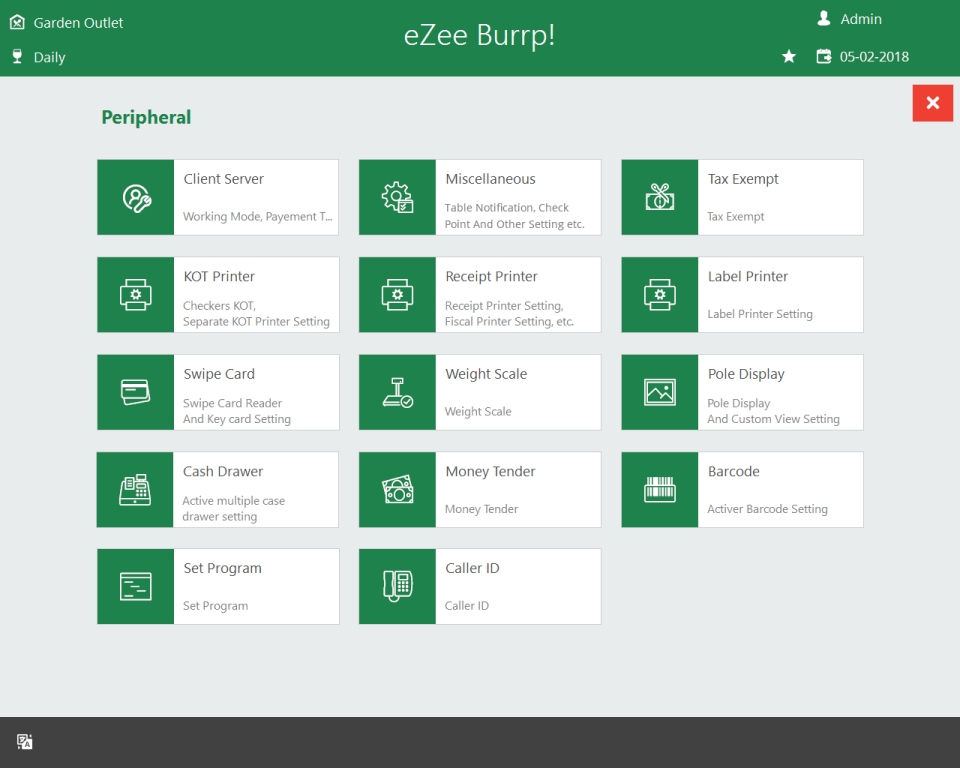 screenshot of eZee Burrp!